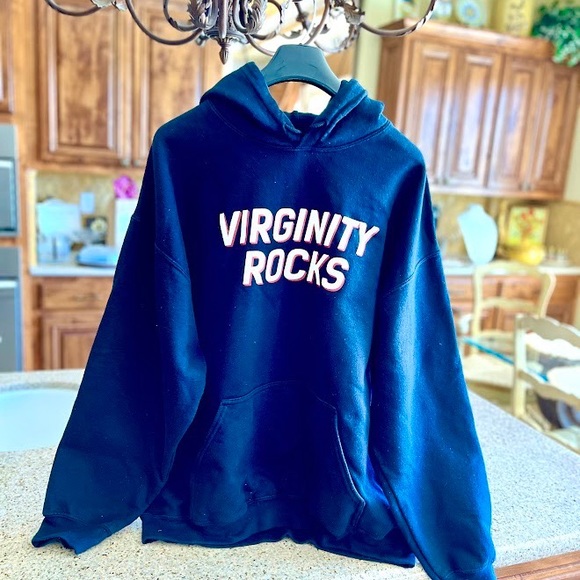 Danny Duncan Loose Fit Size XL “Virginity Rocks” Black Hoodie - Picture 2 of 7